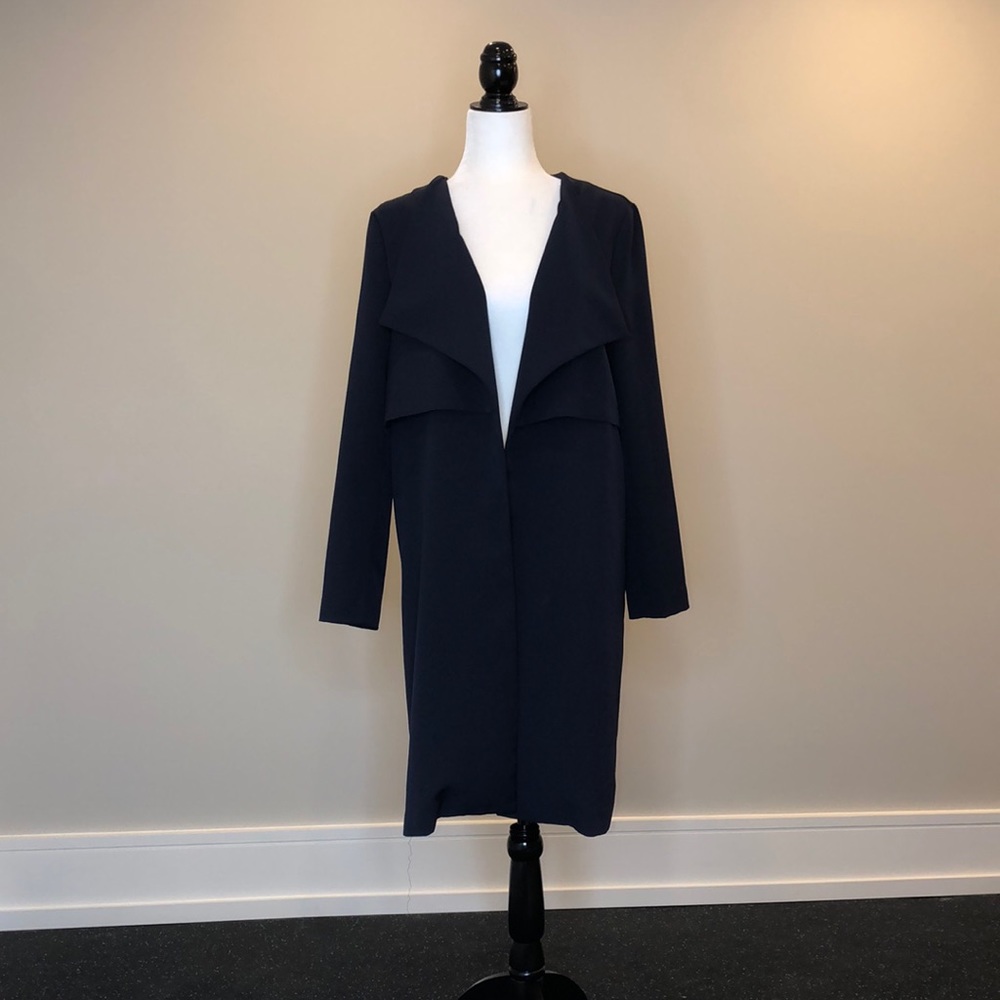 FINAL SALE! Jules & Leopoldo navy long blazer